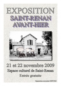 Affiche - Saint Renan Avant-Hier